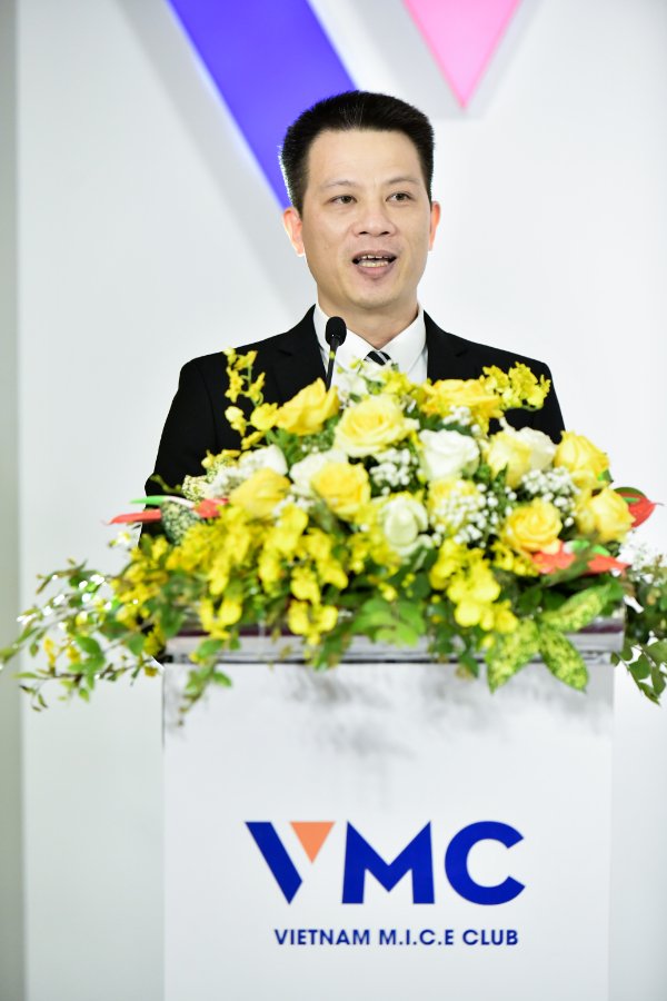  Ông Nguyễn Đức Anh, Chủ tịch CLB Du lịch MICE Việt Nam chia sẻ tại Lễ ra mắt